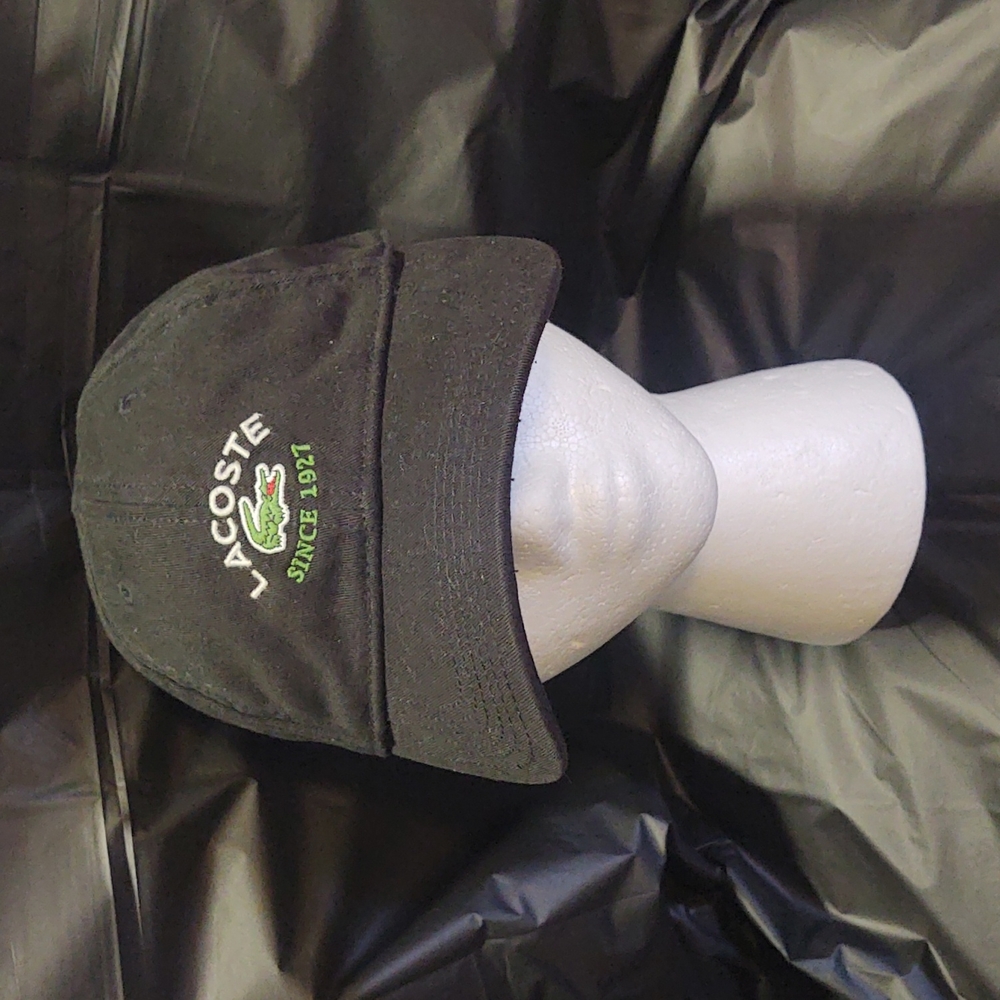 Lacoste cap ! All sales are final .